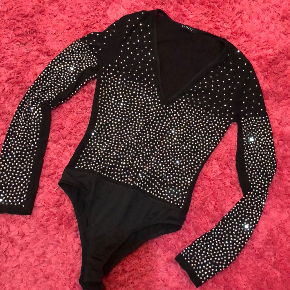 Forever 21 beaded bodysuit